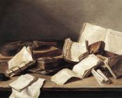 Still-Life of Books - 让·达维德兹·德·希姆